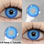 Bombshell Blue Contact Lenses